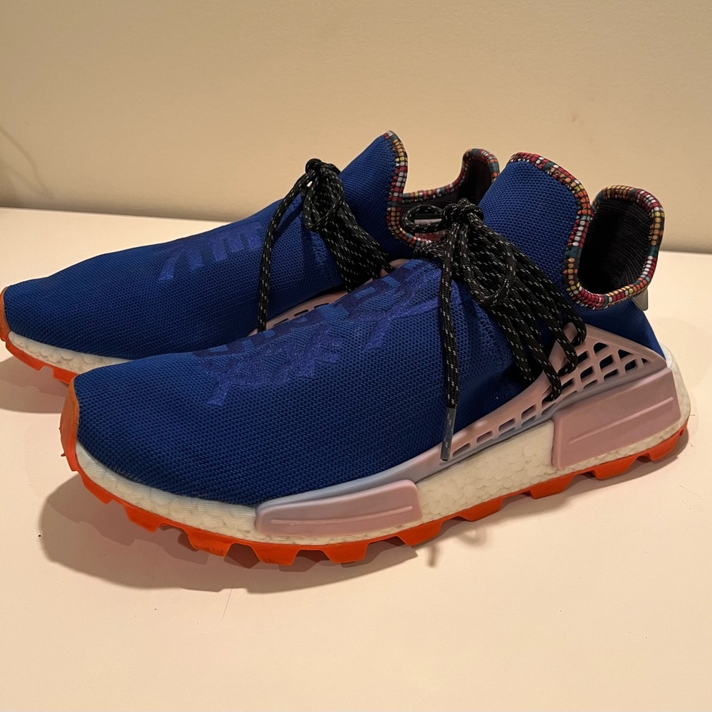 Adidas Pharrell Williams Human Race Trail Inspiration Pack Powder Blue size 12